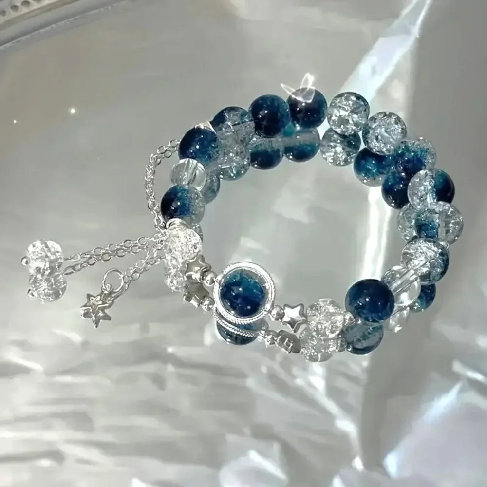 Charm Bead Bracelet star charm